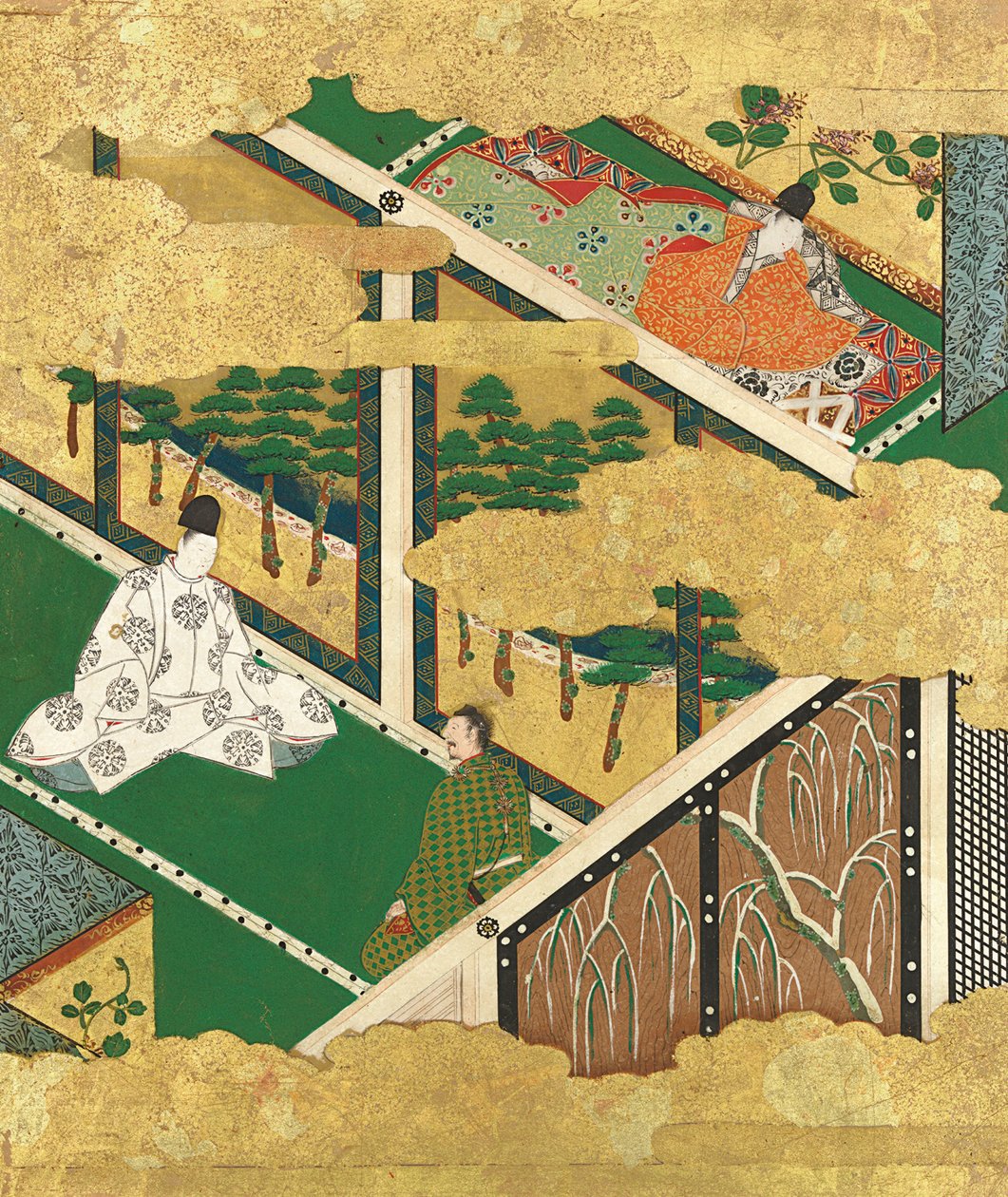 Meşe Ağacı Kashiwagi, 16. yüzyılın sonu ile 17. yüzyılın başı. by Tosa Mitsuyoshi