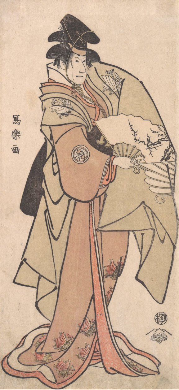 Segawa Kikunojo III, Tanımlanamayan Bir Rolde, 1794-95. by Toshusai Sharaku