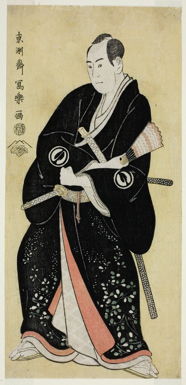 Tee c ve r Sawamura Sojuro Good As Nagoya Sanza Motoharu (Sandai-me Sawamura Sojuro Nagoya Sanza Motoharu) by Toshusai Sharaku