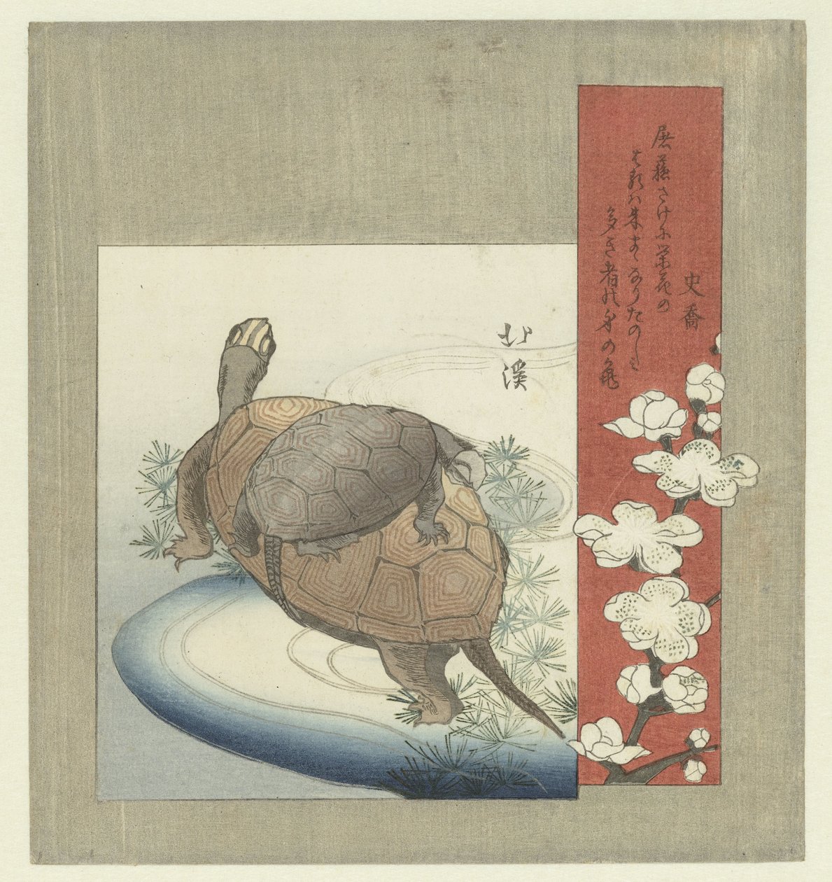 kaplumbağalar by Totoya Hokkei