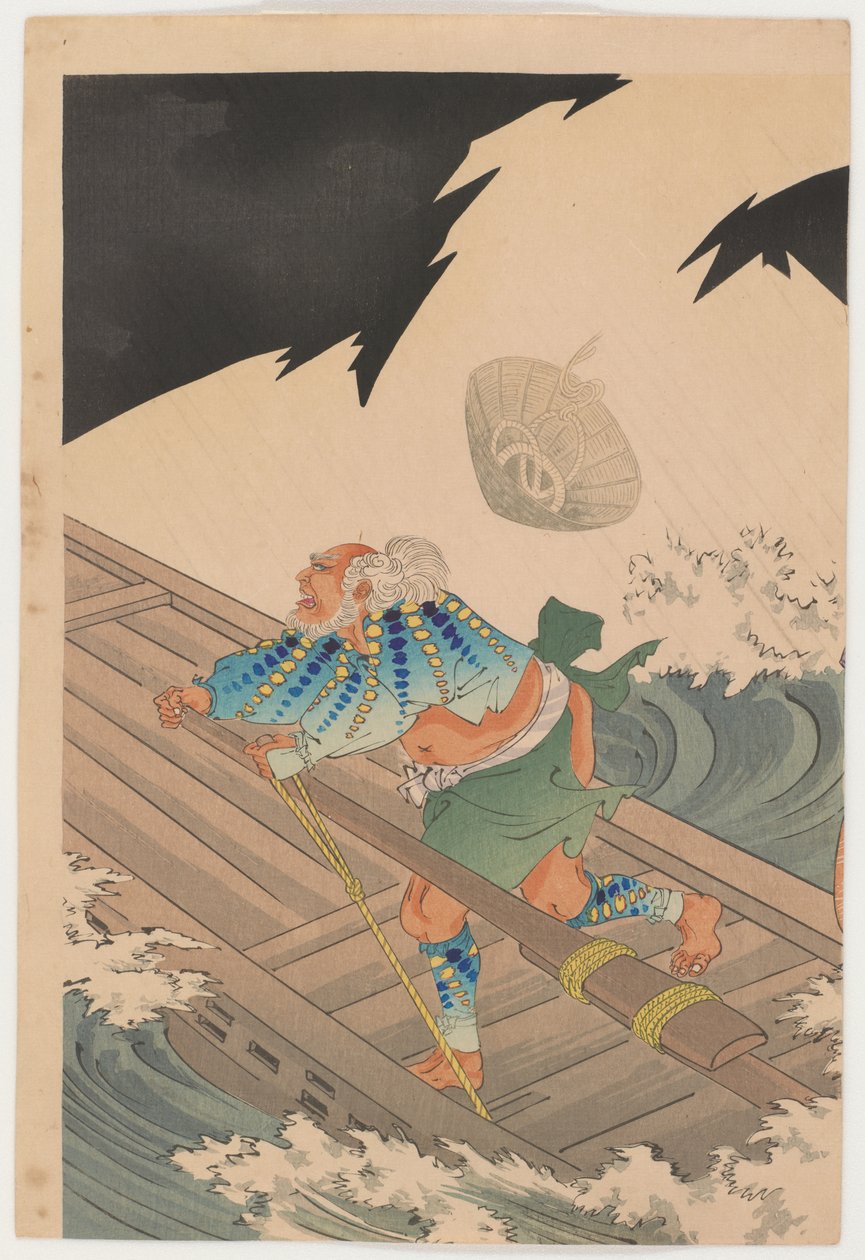 Hitofushi alma, Yaguchi by Toyohara Chikanobu
