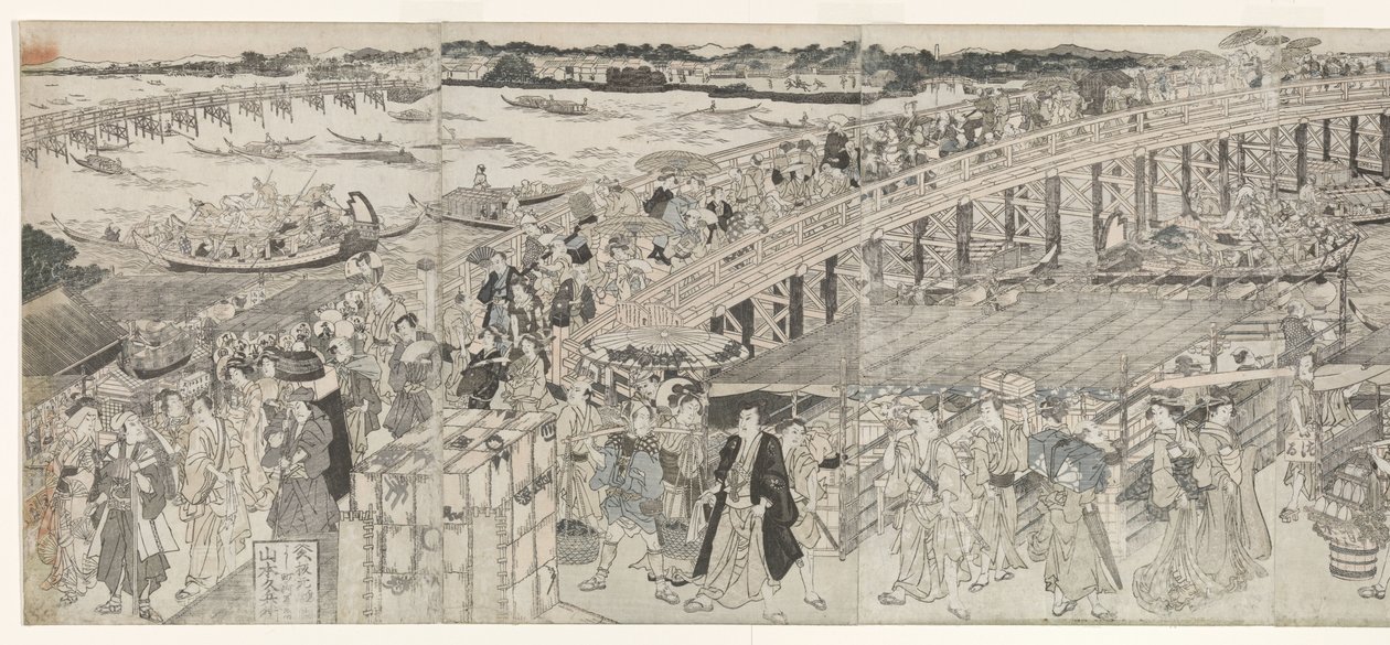 Manzara: Ryogoku Köprüsü
