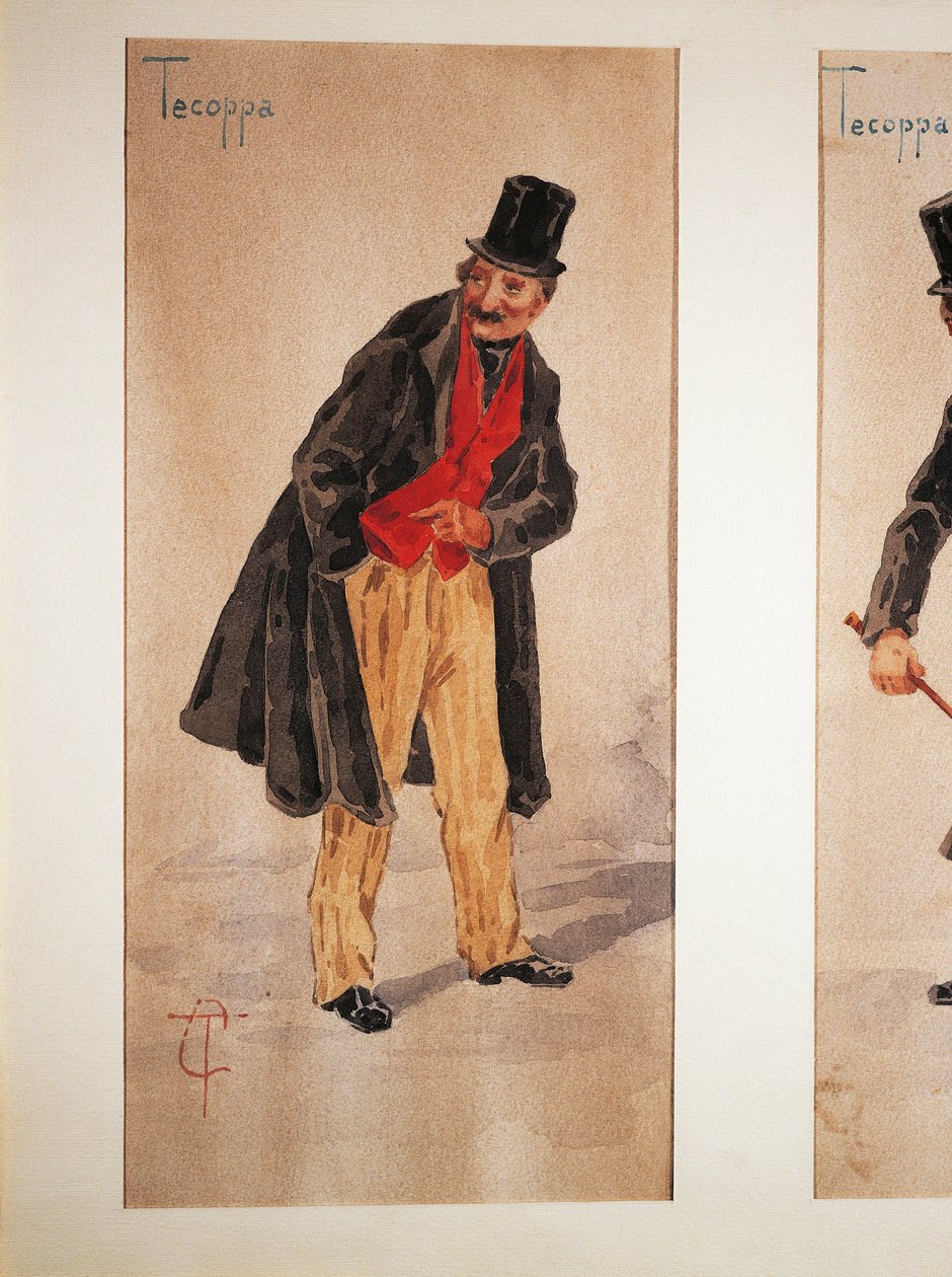 Milanlı aktör Edoardo Ferravilla tarafından 1874