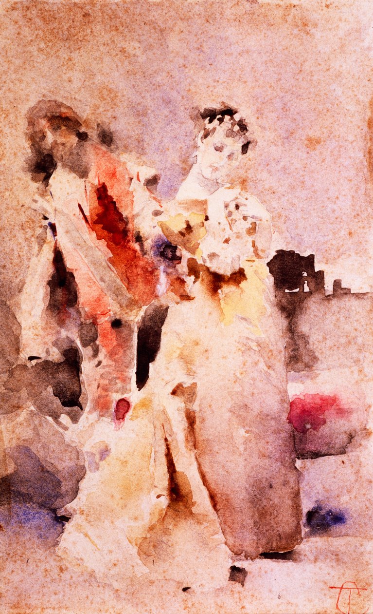 Barış Yapalım, Tranquillo Cremona, kağıt üzerine suluboya by Tranquillo Cremona