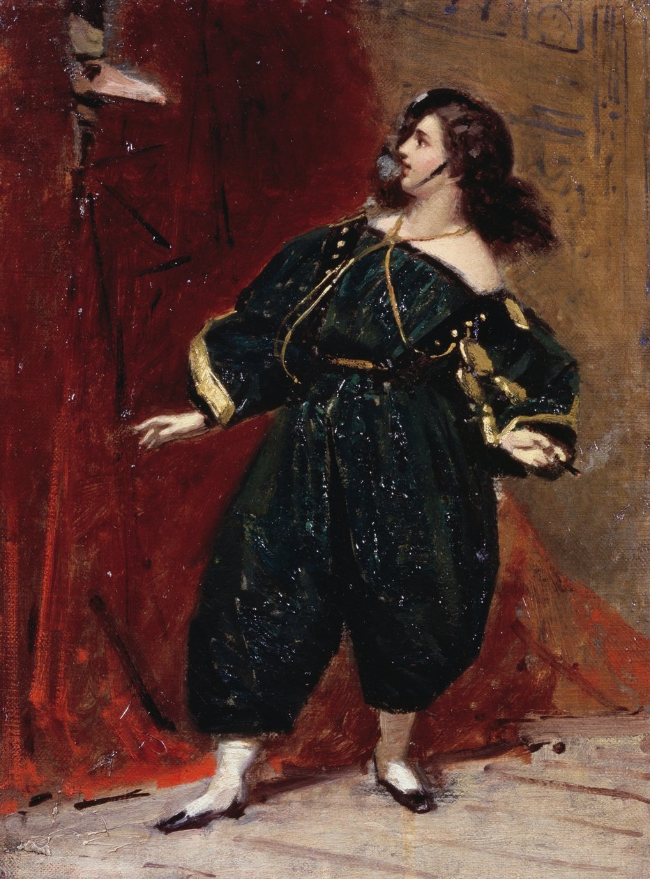 Bersagliere Maskesi, Tranquillo Cremona (1837-1878) by Tranquillo Cremona