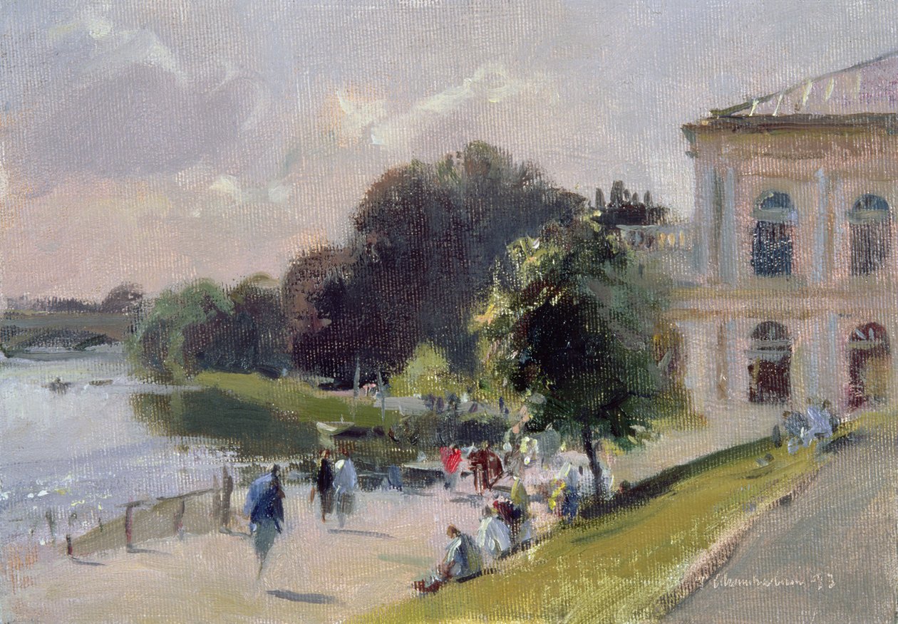 Köpüklü Öğleden Sonra, Richmond, 1993 by Trevor Chamberlain