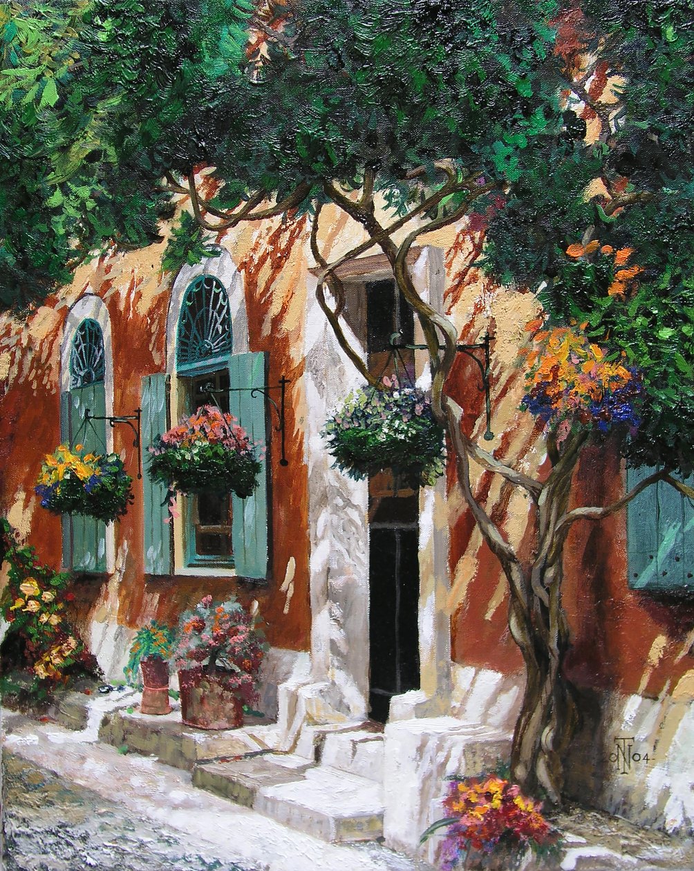 Kapılar ve pencereler, Pietrasanta, Toskana, 2000 by Trevor Neal