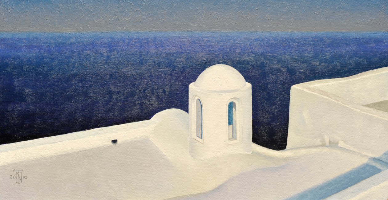 Santorini 3, 2010 by Trevor Neal