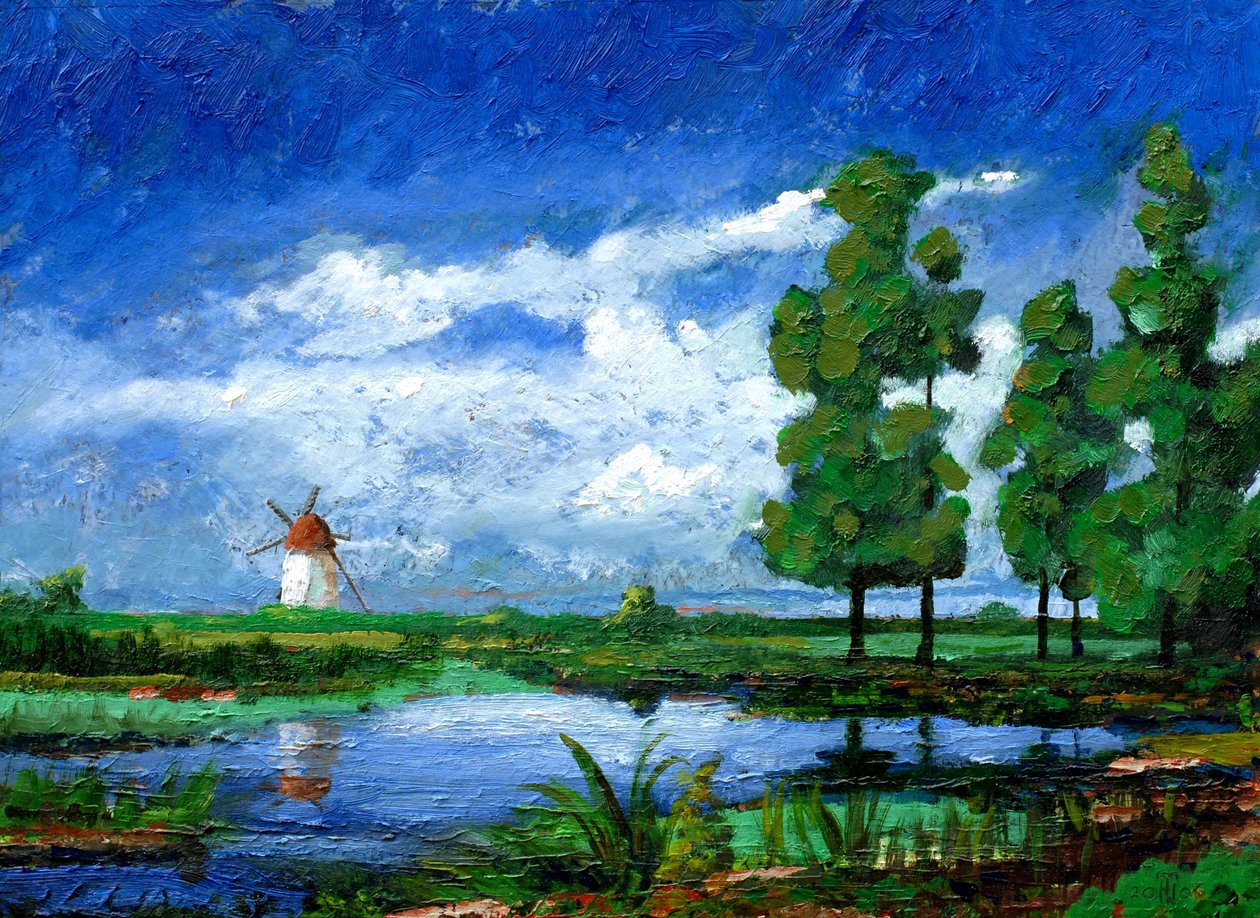 Yel Değirmeni, Hollanda, 2006 by Trevor Neal