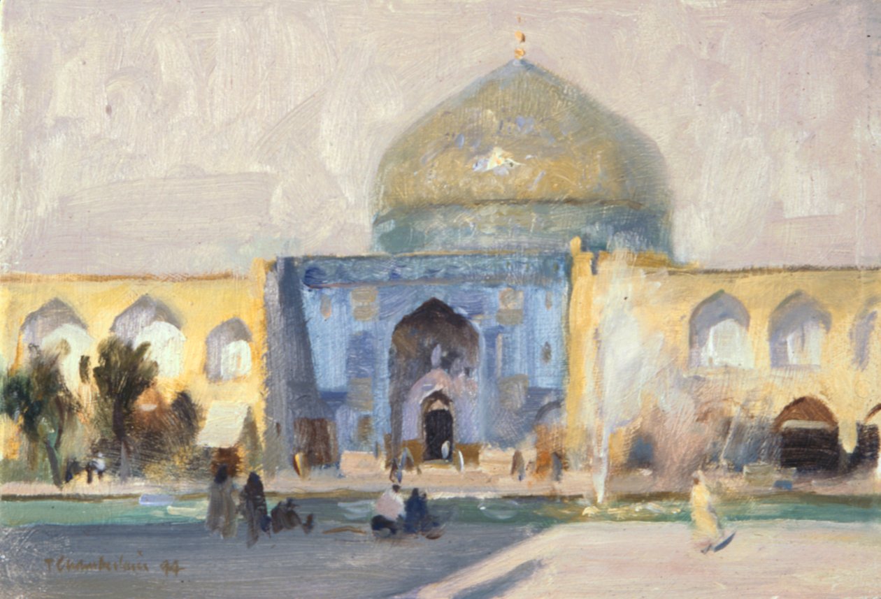 Öğleden sonra, Kadınlar Camii, İsfahan by Trevor Chamberlain