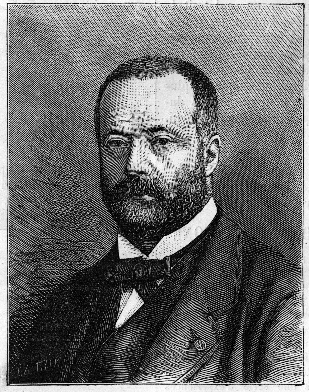 Henri Sainte Claire (Sainte-Claire) Deville (1818-1881), Fransız kimyager portresi. (Bay Truchelut