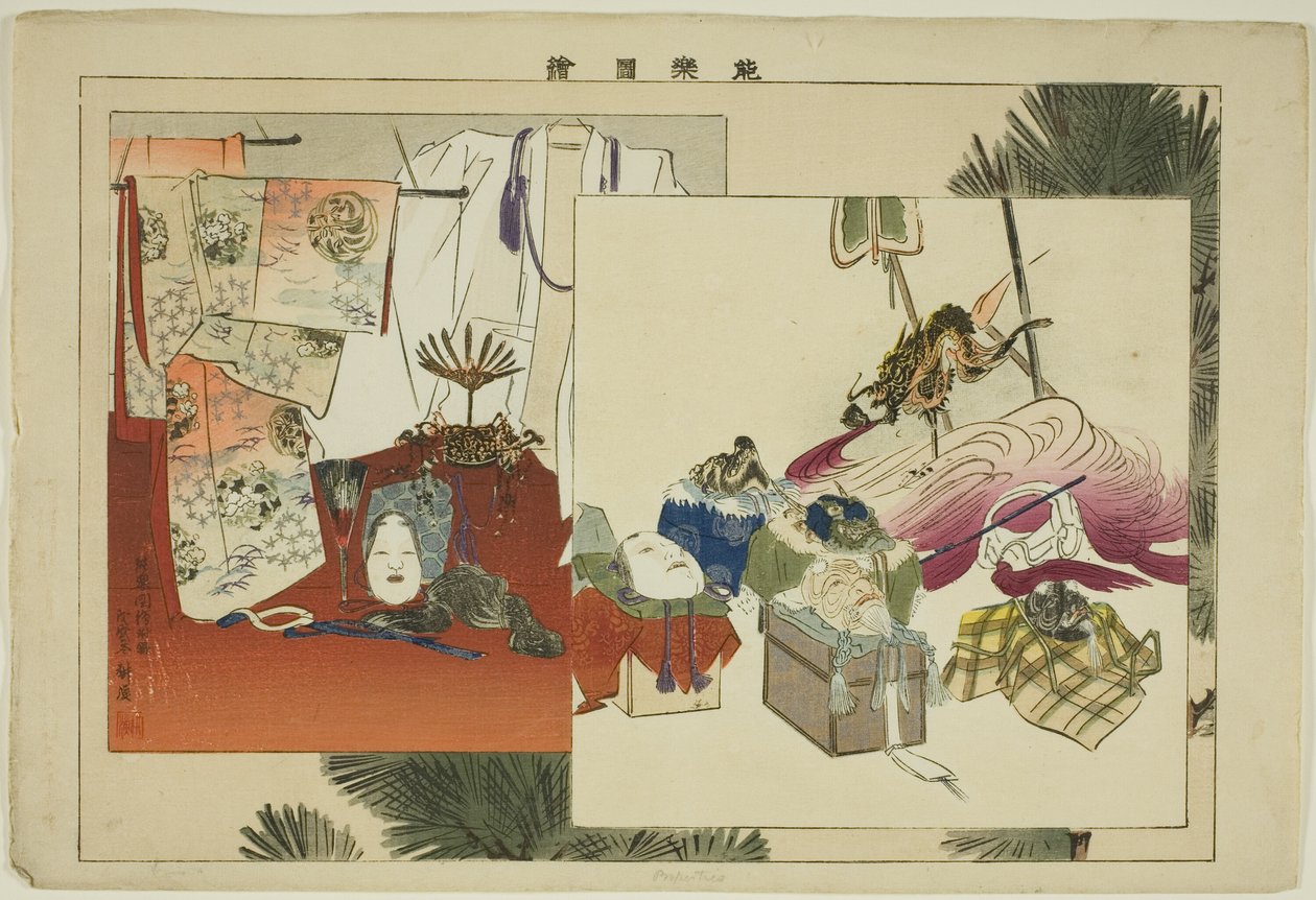 Özellikler, "Performanssız Resimler (Nogaku Zue)" serisinden by Tsukioka Kogyo