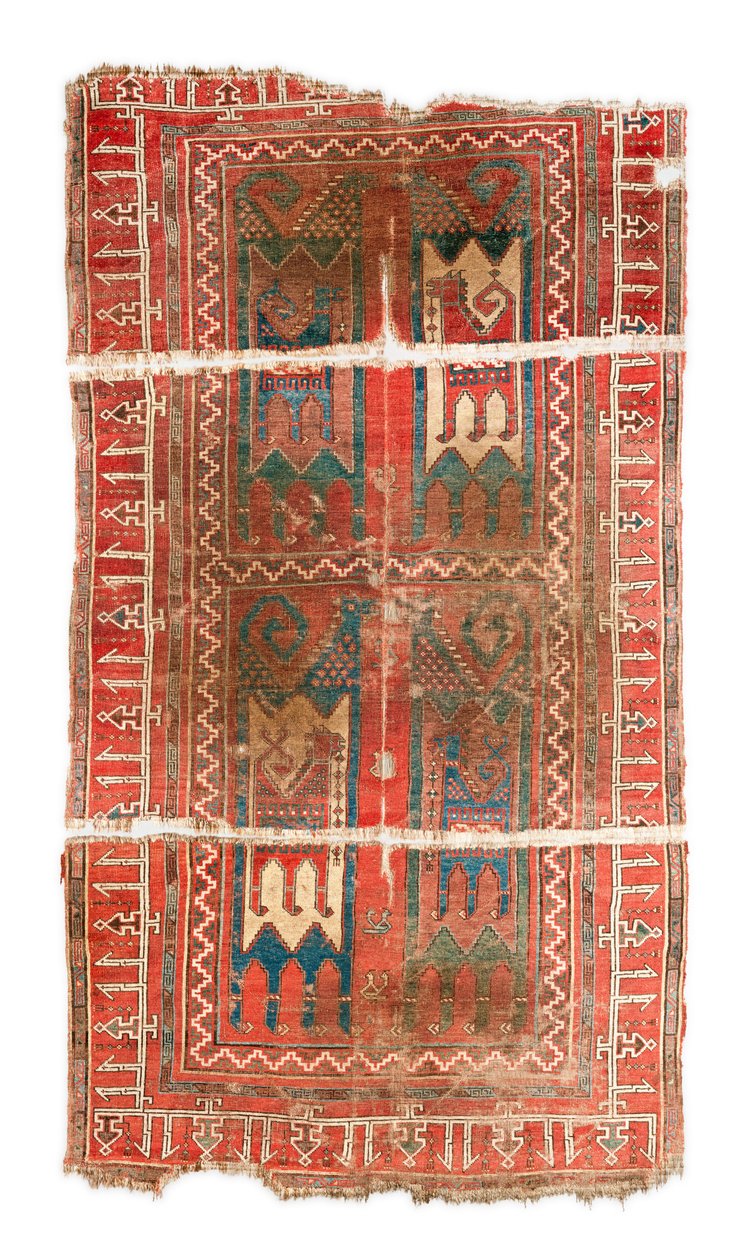 Hayvan Desenli Halı by Unknown