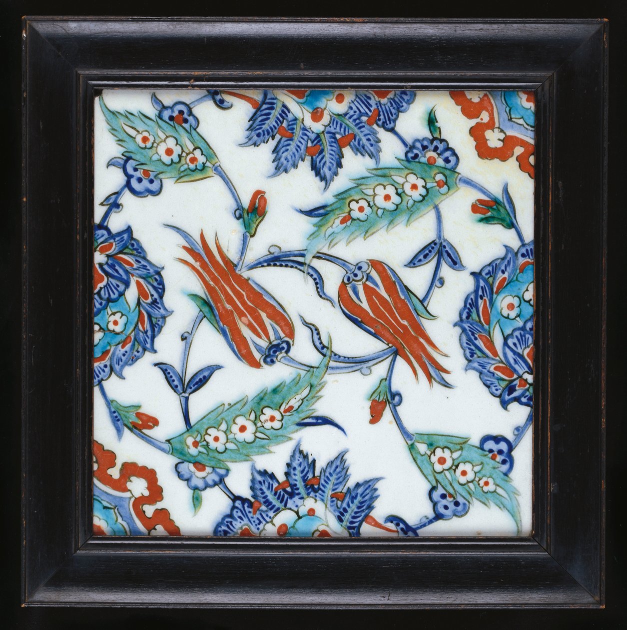 Bir İznik çini çini, c.1580 by Turkish School