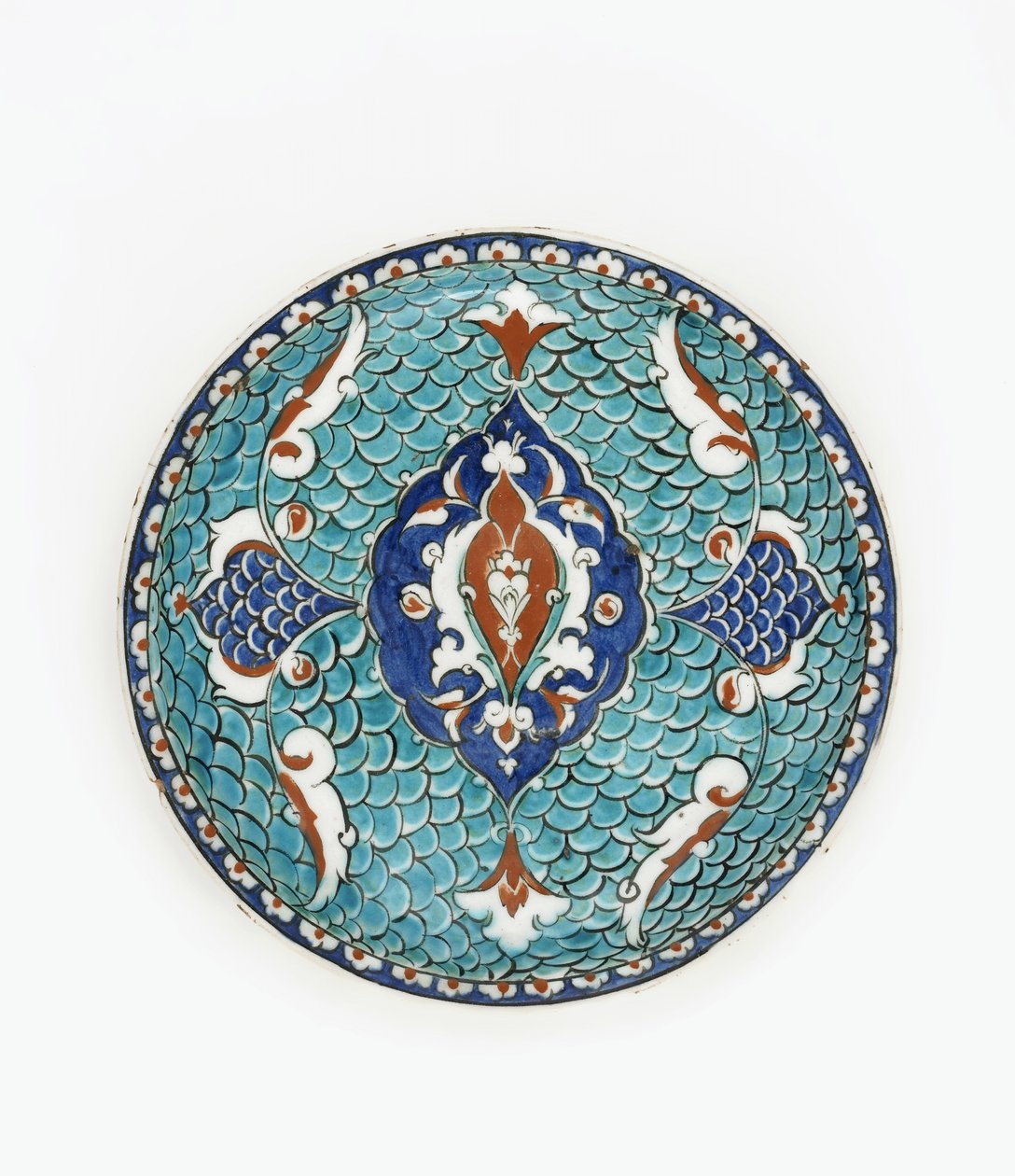 Çanak, İznik, Osmanlı hanedanı (seramik) by Turkish School