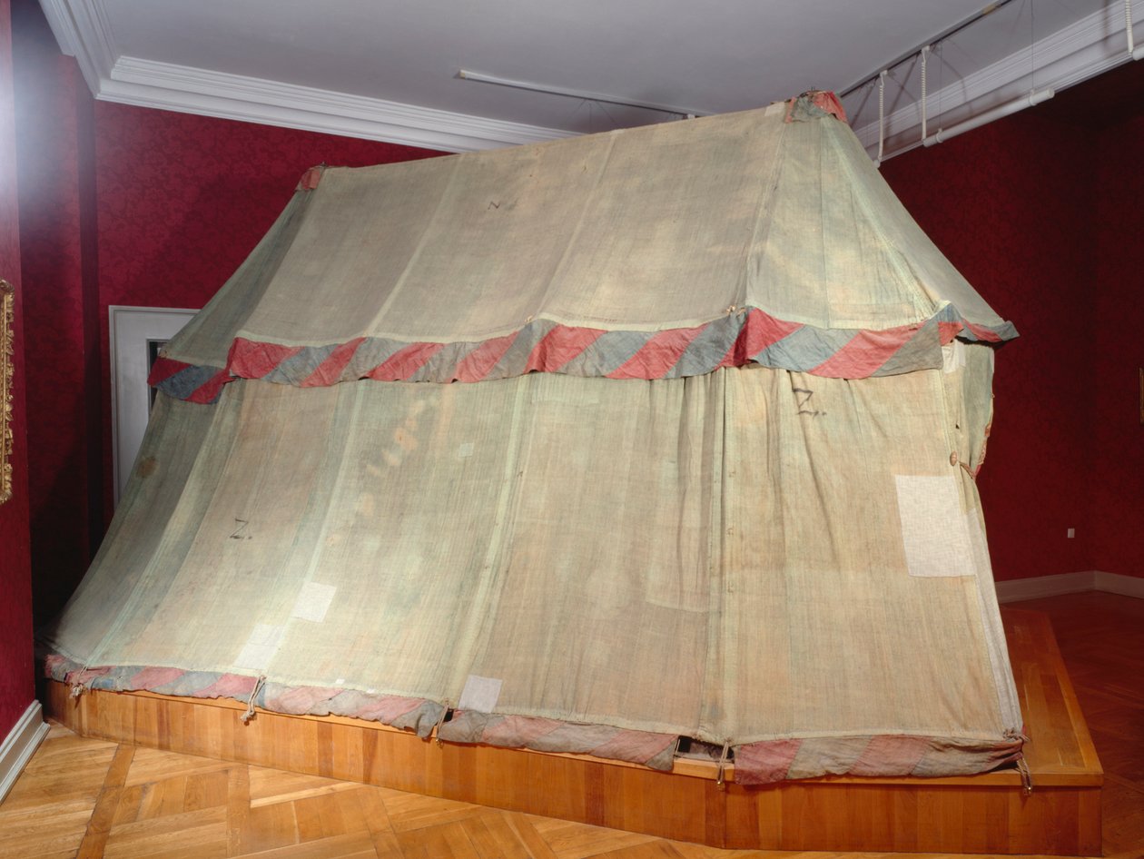 Bir Türk Çadırının (tekstil) dış görünüşü (ayrıca bkz. 312159) by Turkish School