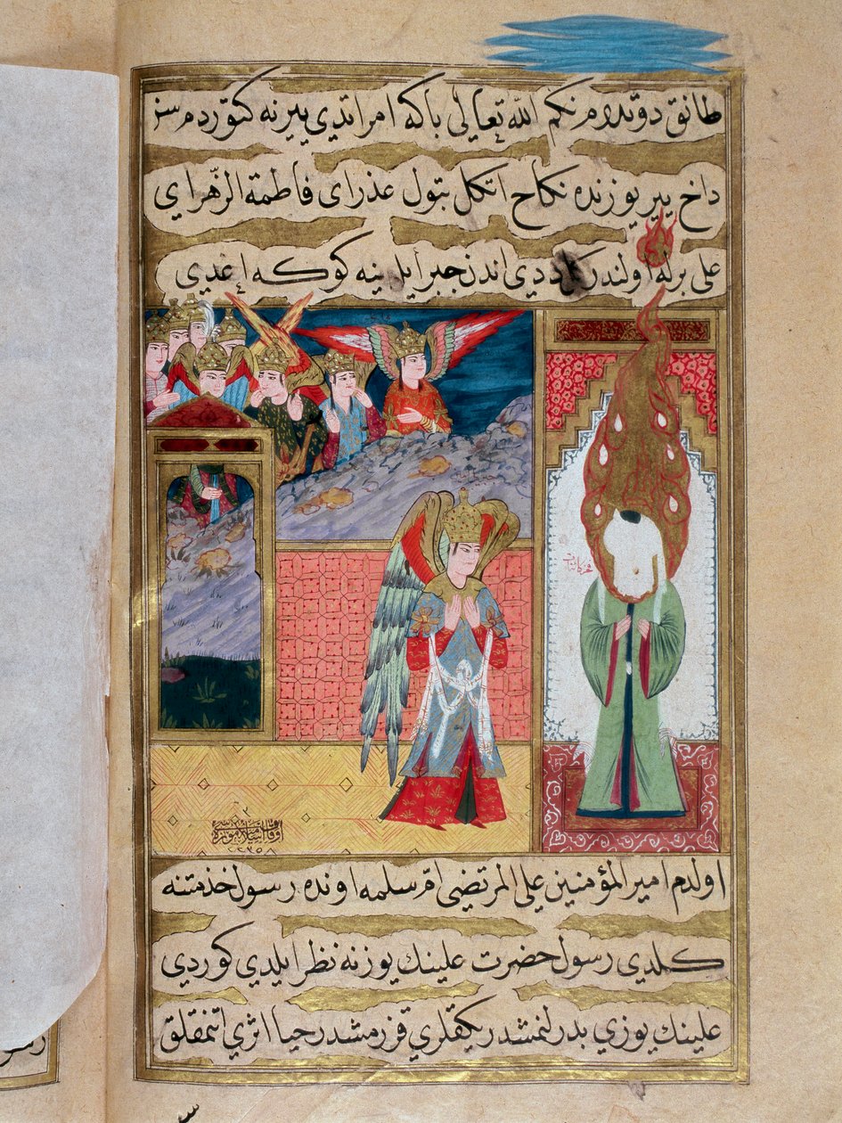 Başmelek Cebrail ve Hz. Muhammed