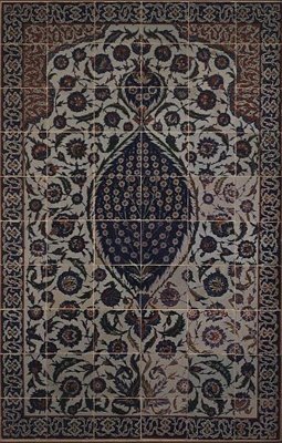İznik, Ayasofya semtinde, giriş sundurmasının dışından Osmanlı Sultanı II. by Turkish School