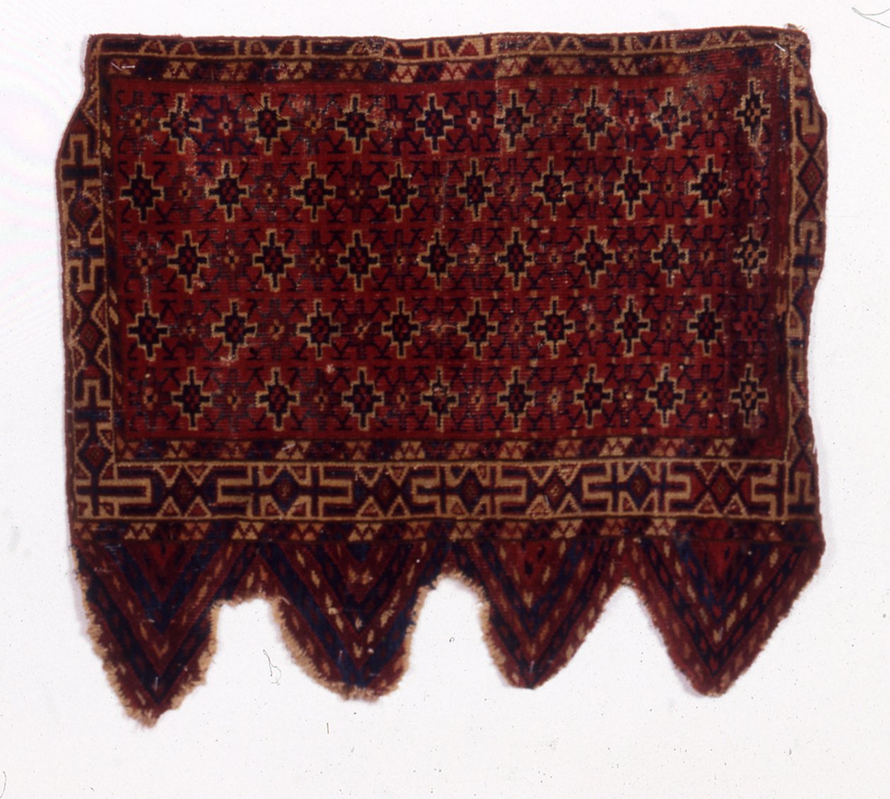 Nadir Yomut okbaş, 19. yüzyıl ortası (tekstil) by Turkmen School