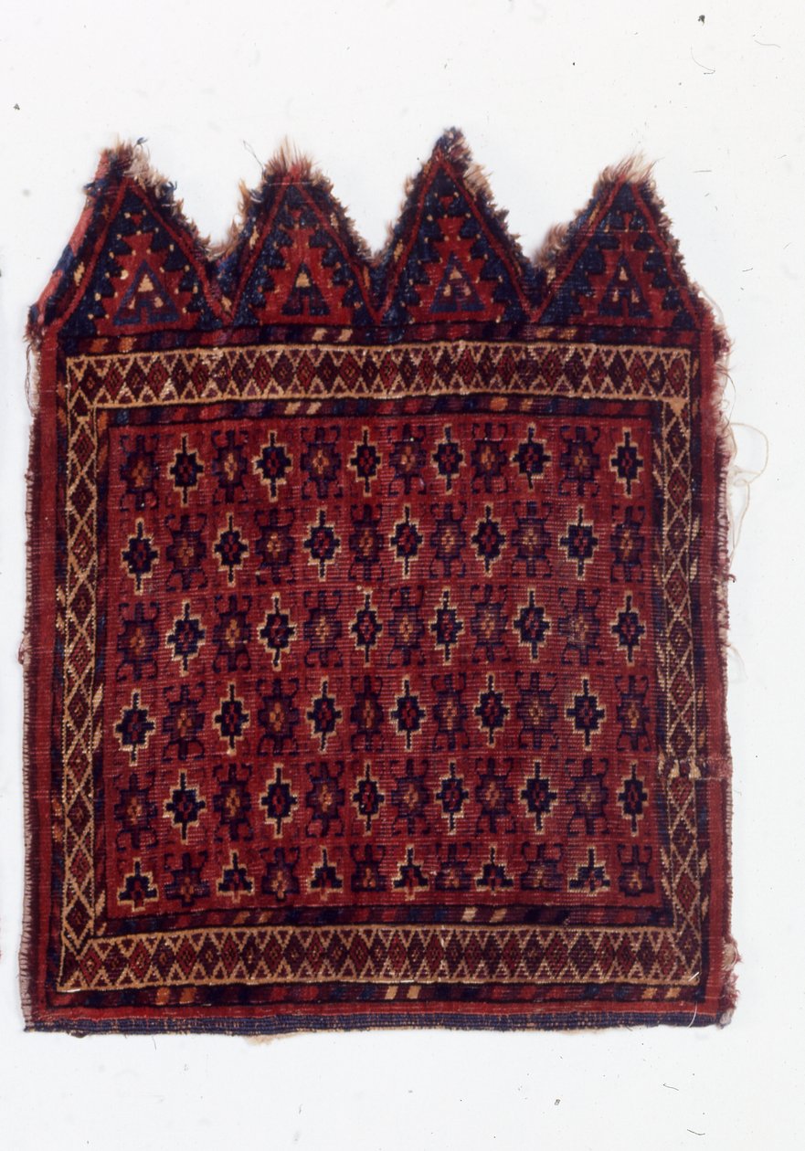 Yomut okbaş (tekstil) by Turkmen School