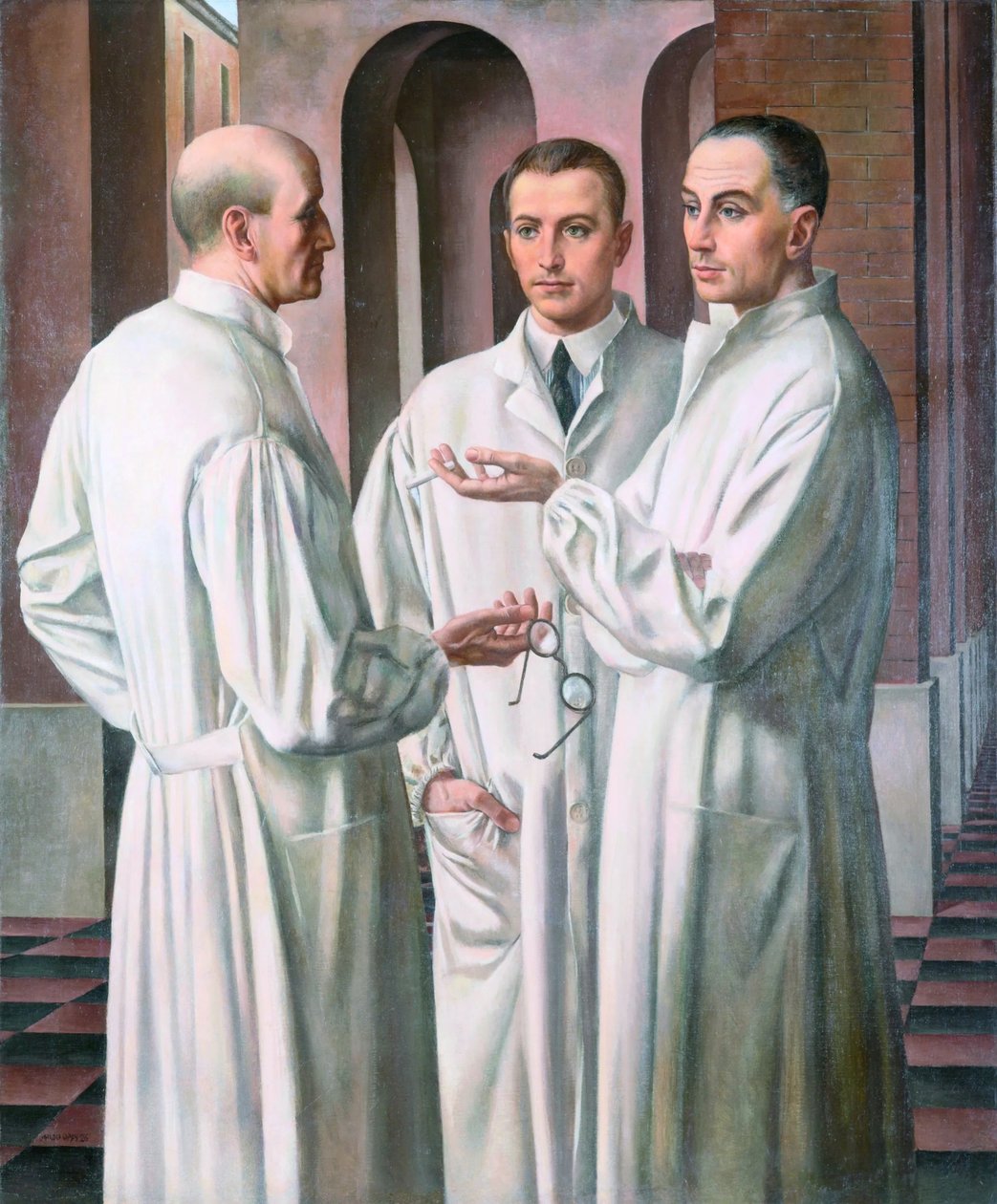 Cerrahlar, 1926. by Ubaldo Oppi