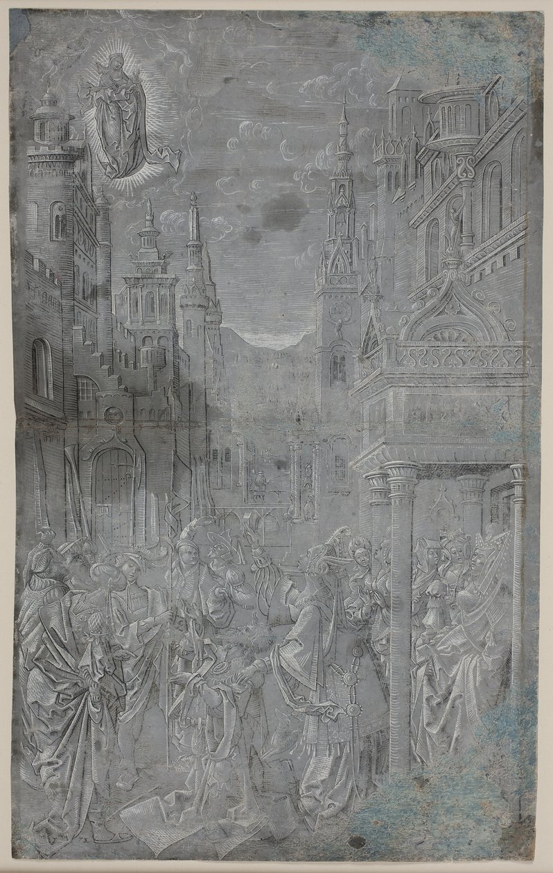 Augustus ve Sibyl by Ubekendt