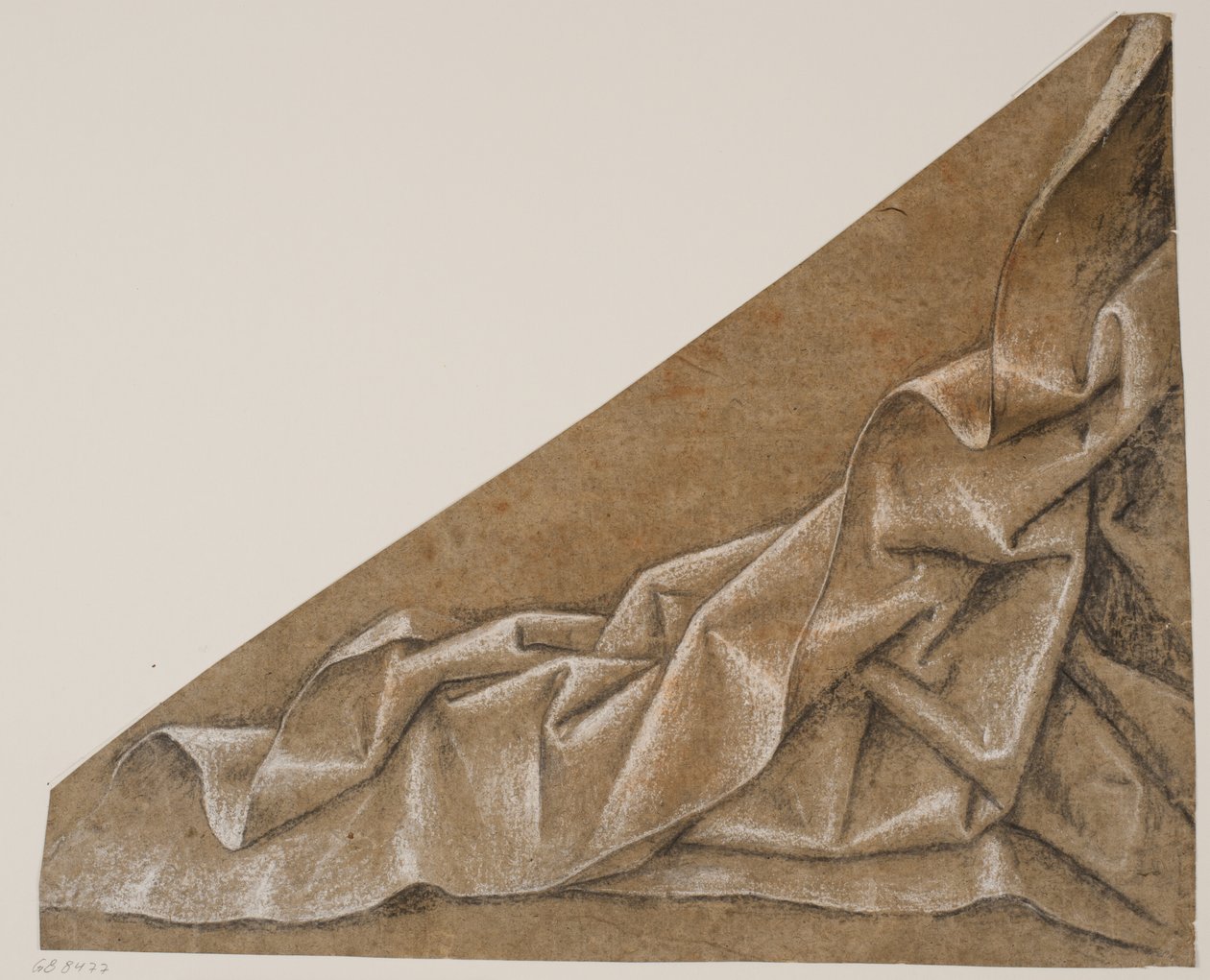 Draperstudie by Ubekendt