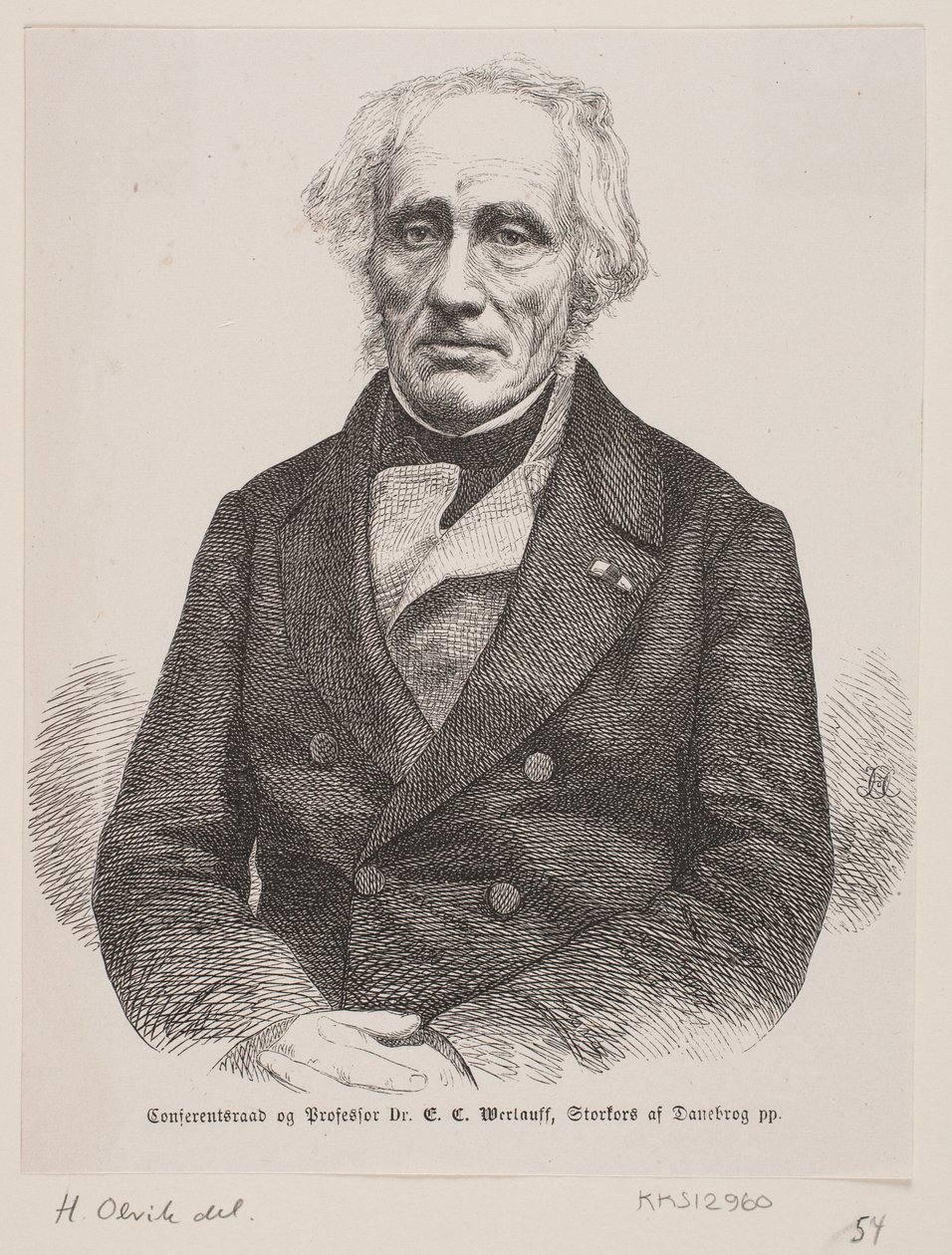 E.C. Werlauff by Ubekendt