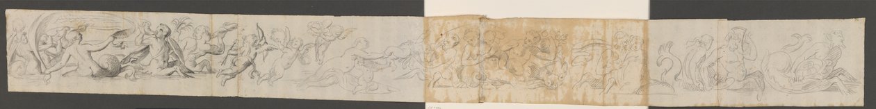 Yunuslara binen denizatları, tritonlar ve puttiler by Ubekendt Ubekendt