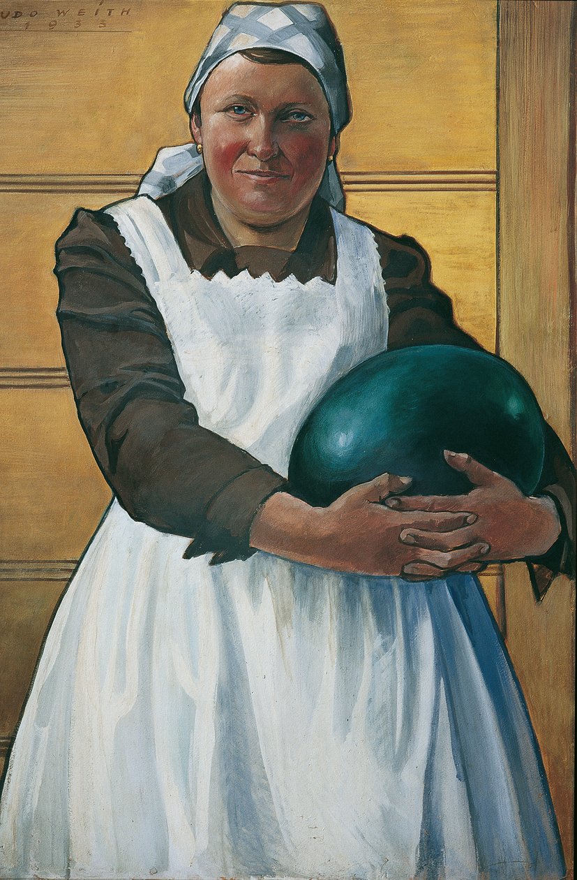 melon şapkalı kadın by Udo Weith