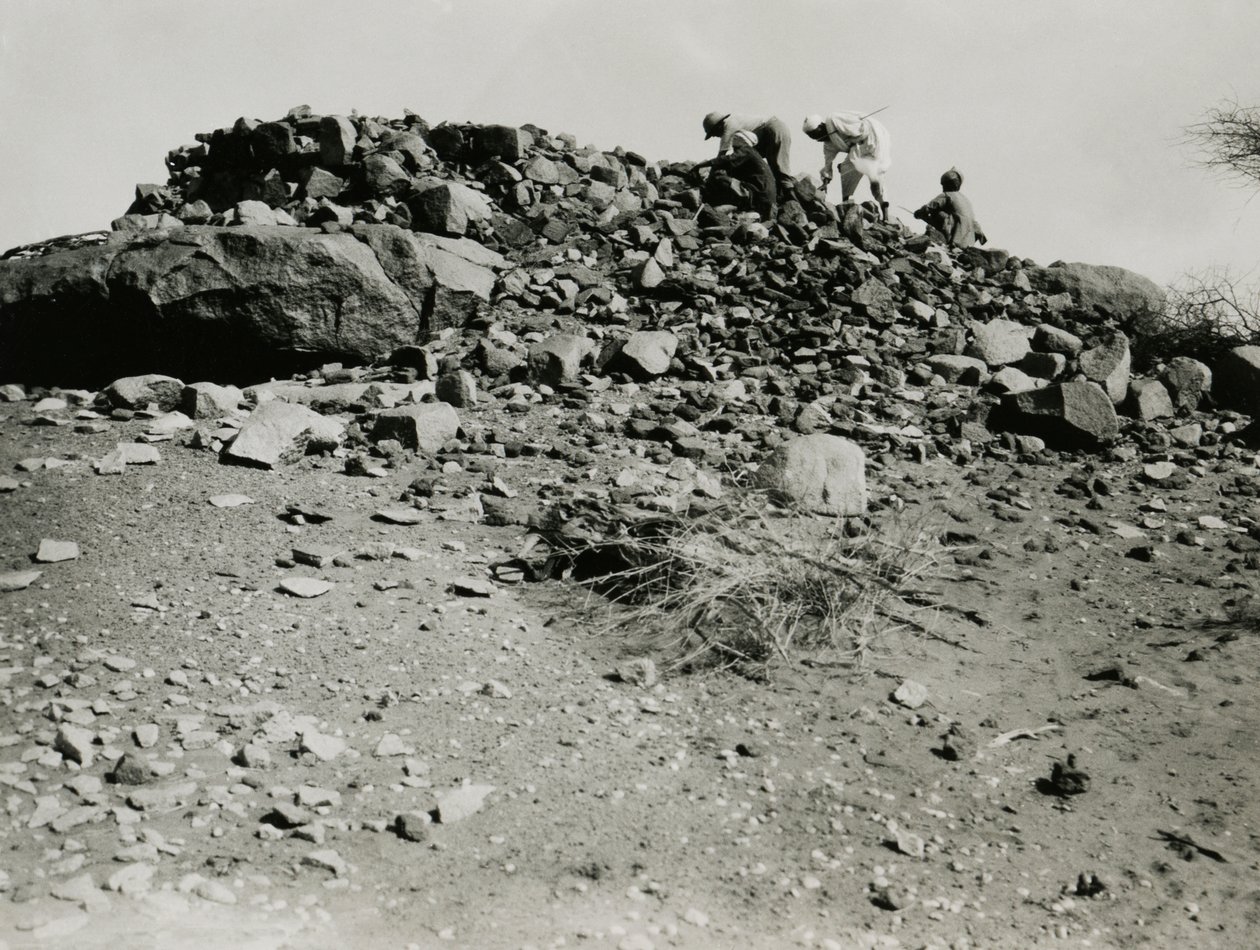 Goz Regeb bölgesindeki kalıntılar, Sudan, Ugo Monneret de Villard