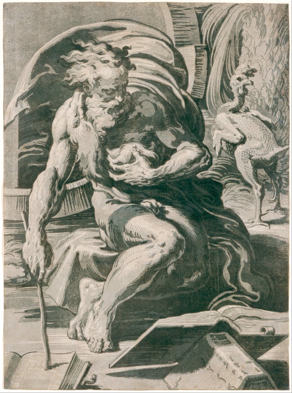 Diogenes, Parmigianino