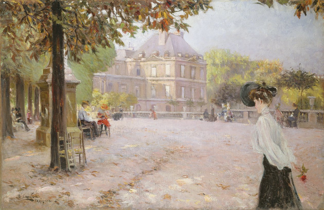 Lüksemburg Bahçeleri, Paris by Ulisse Caputo