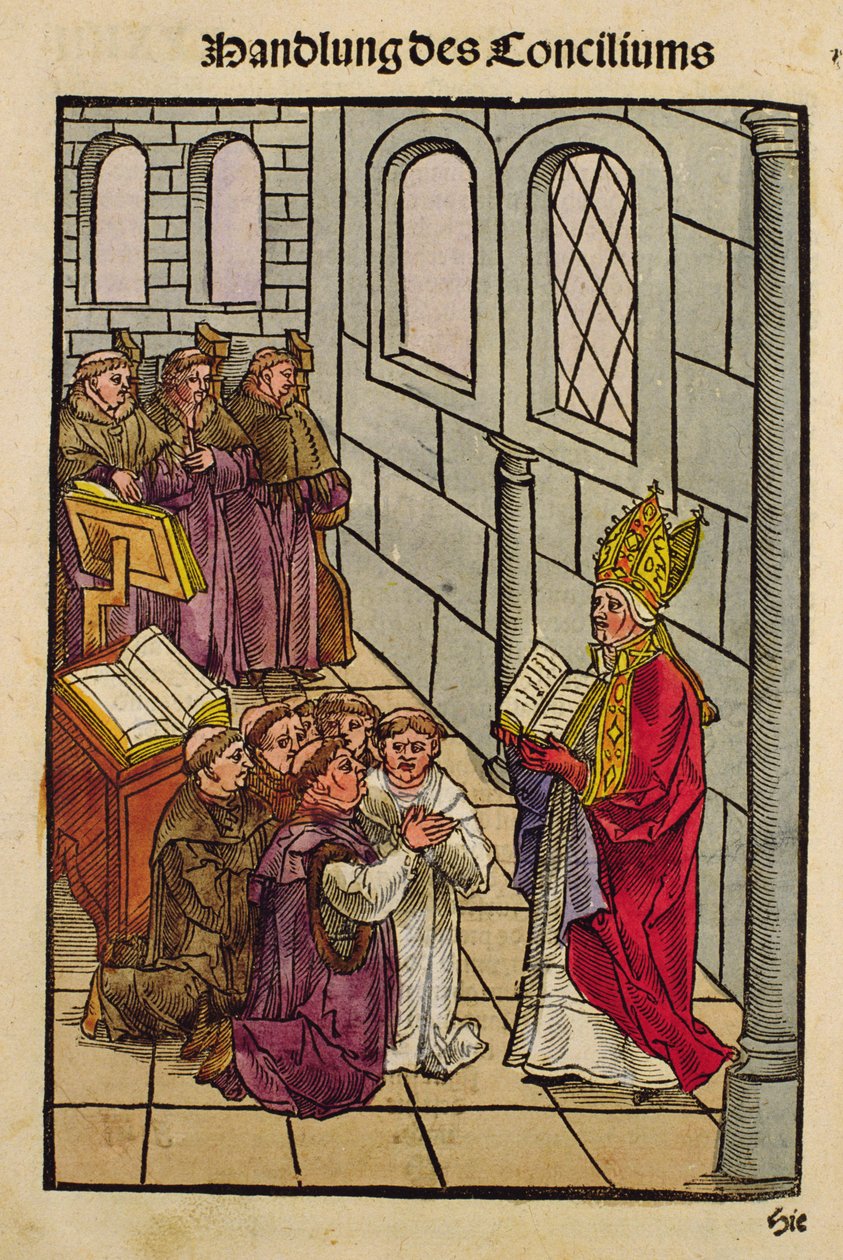 Vettvangur frá Constance Council, úr 