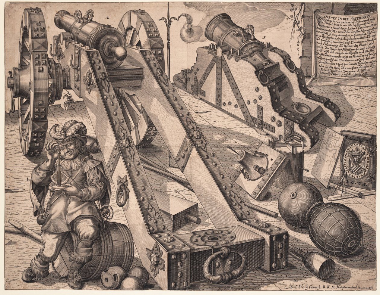 Topçu Topu, 1636 by Ulrich von Cranach