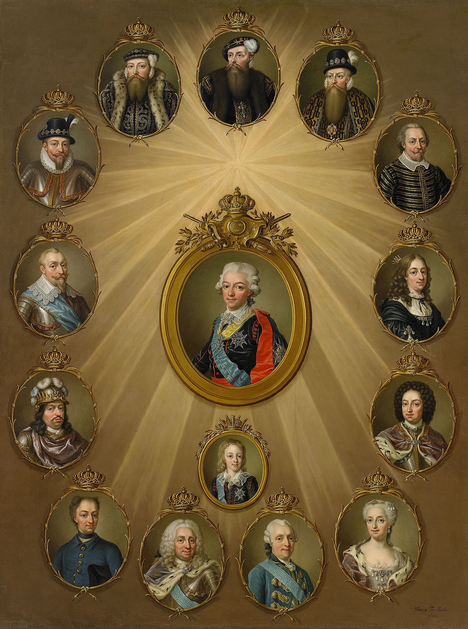 Gustavian Ailesi, c. 1785 by Ulrika Fredrika Pasch
