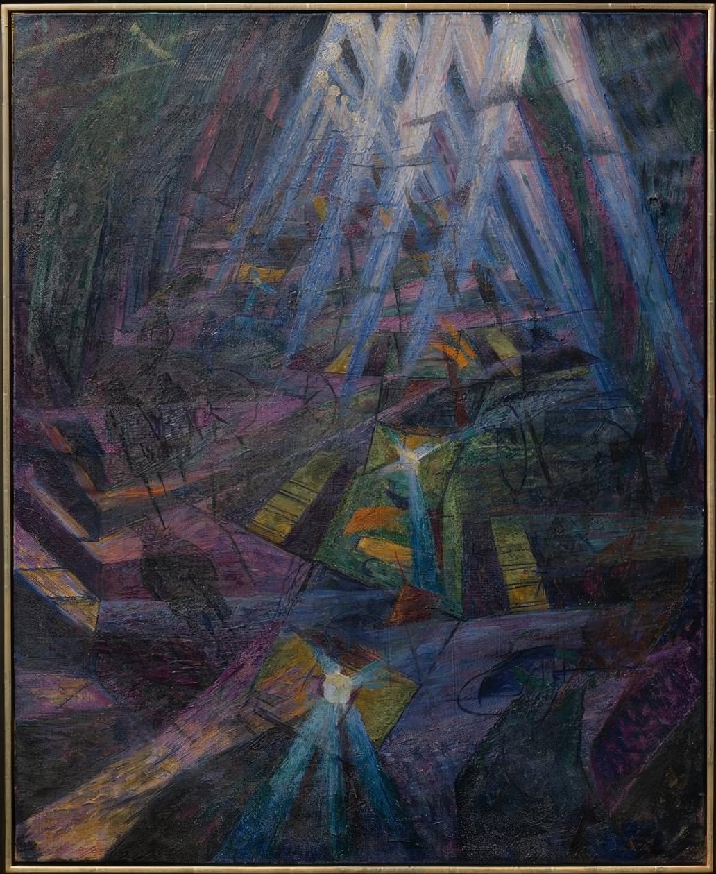 Bir yolun kuvvetleri by Umberto Boccioni