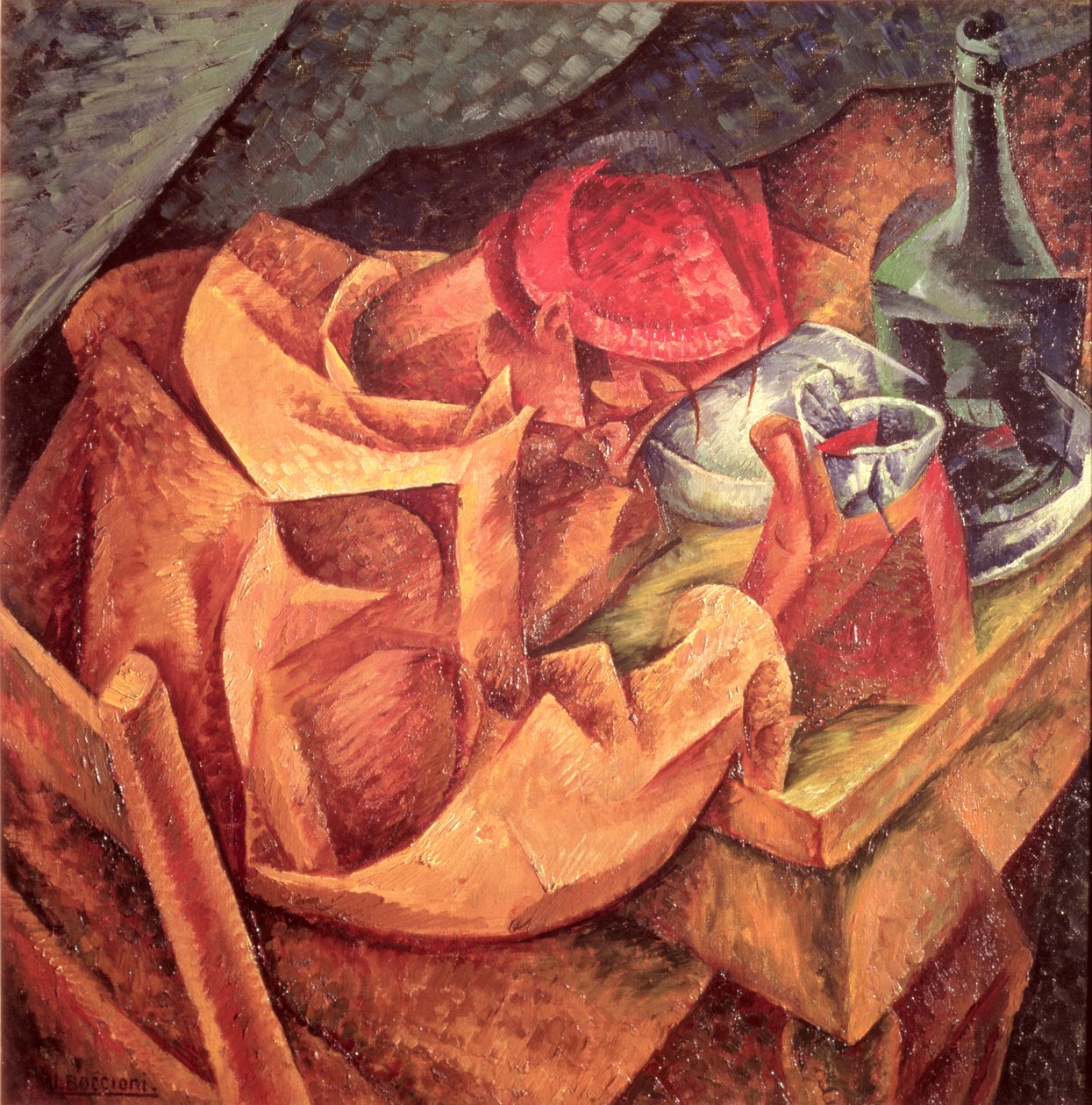 İçki, 1914 by Umberto Boccioni