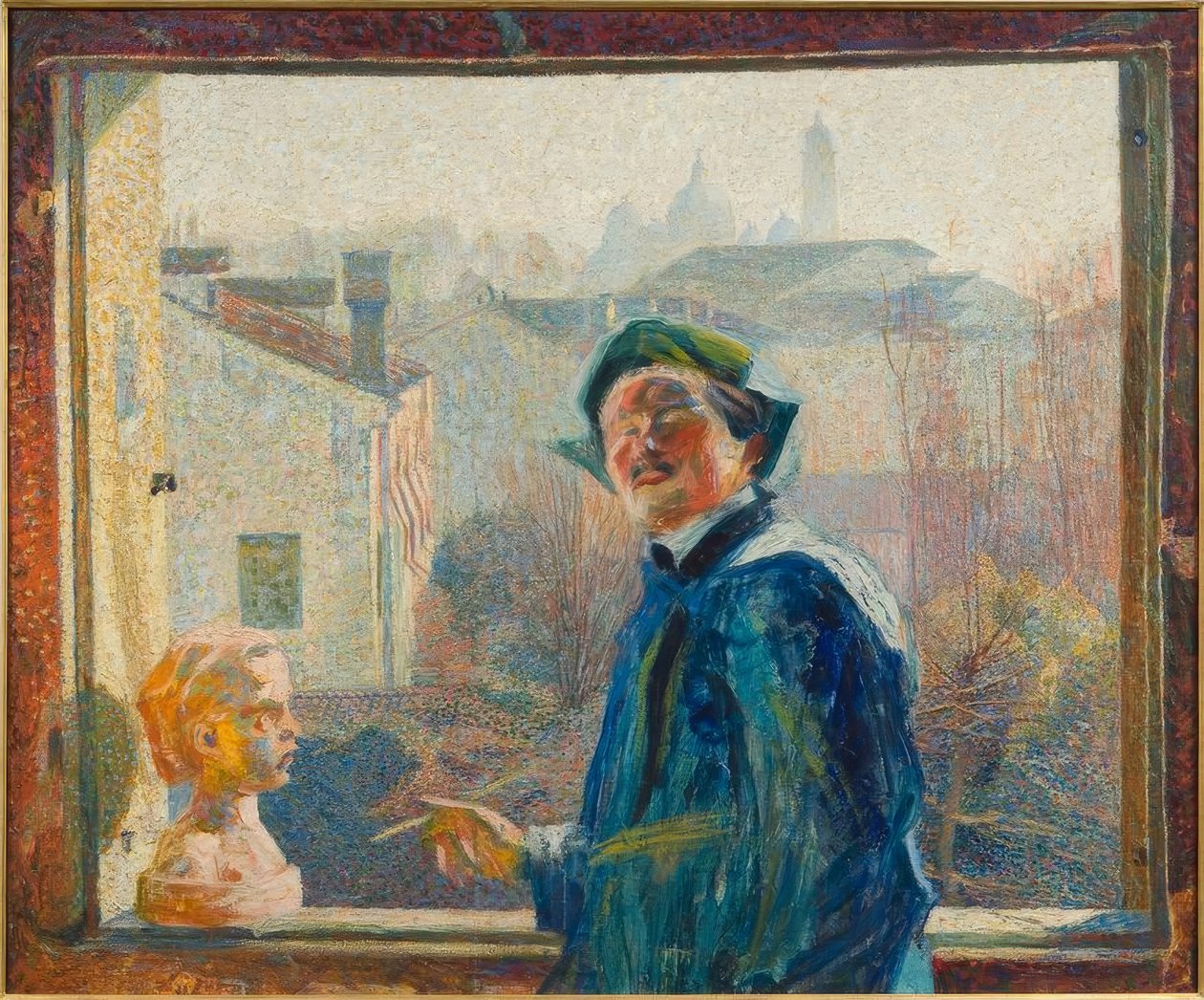 Valerio Brocchi / Gemälde von Umberto Boccioni by Umberto Boccioni