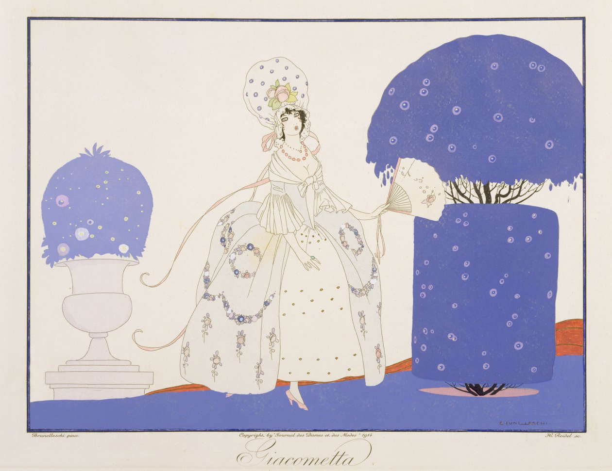 Giacometta, Le Journal des Dames et des Modes