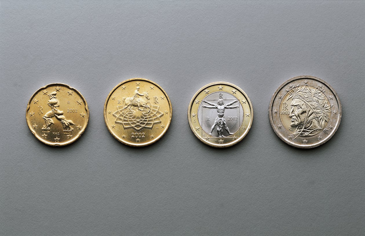 20 kuruş, 50 kuruş by Umberto Boccioni