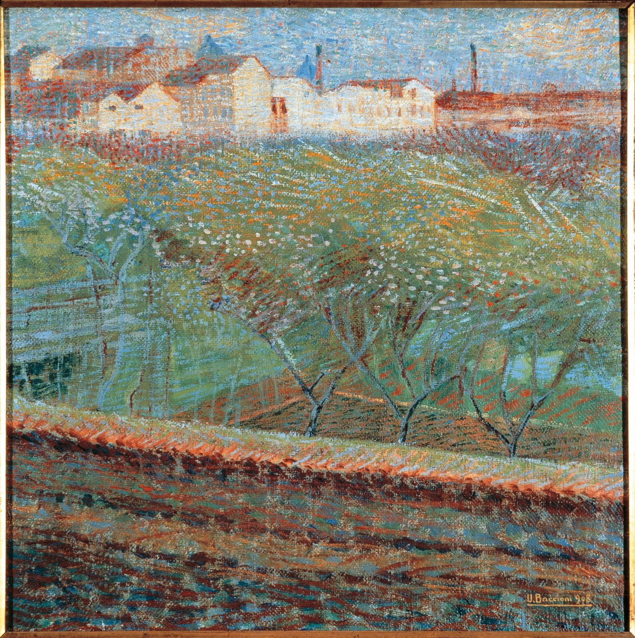 Nisan Akşamı, Umberto Boccioni by Umberto Boccioni