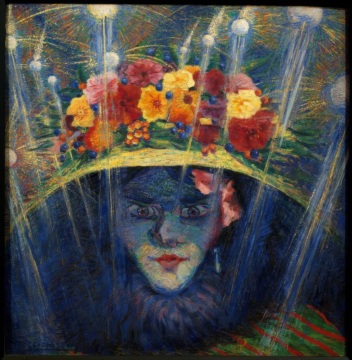 modern idol by Umberto Boccioni