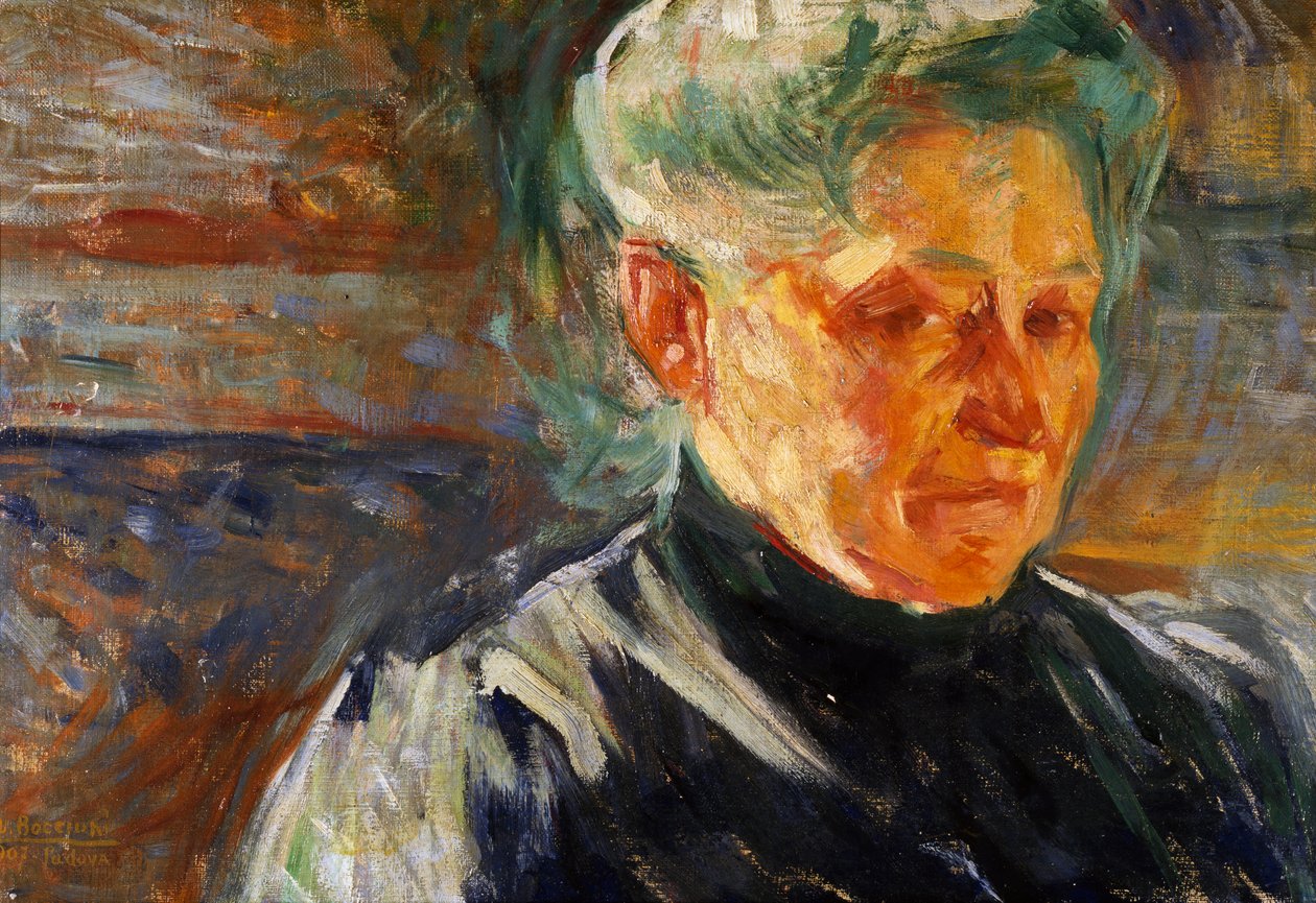 anne portresi by Umberto Boccioni