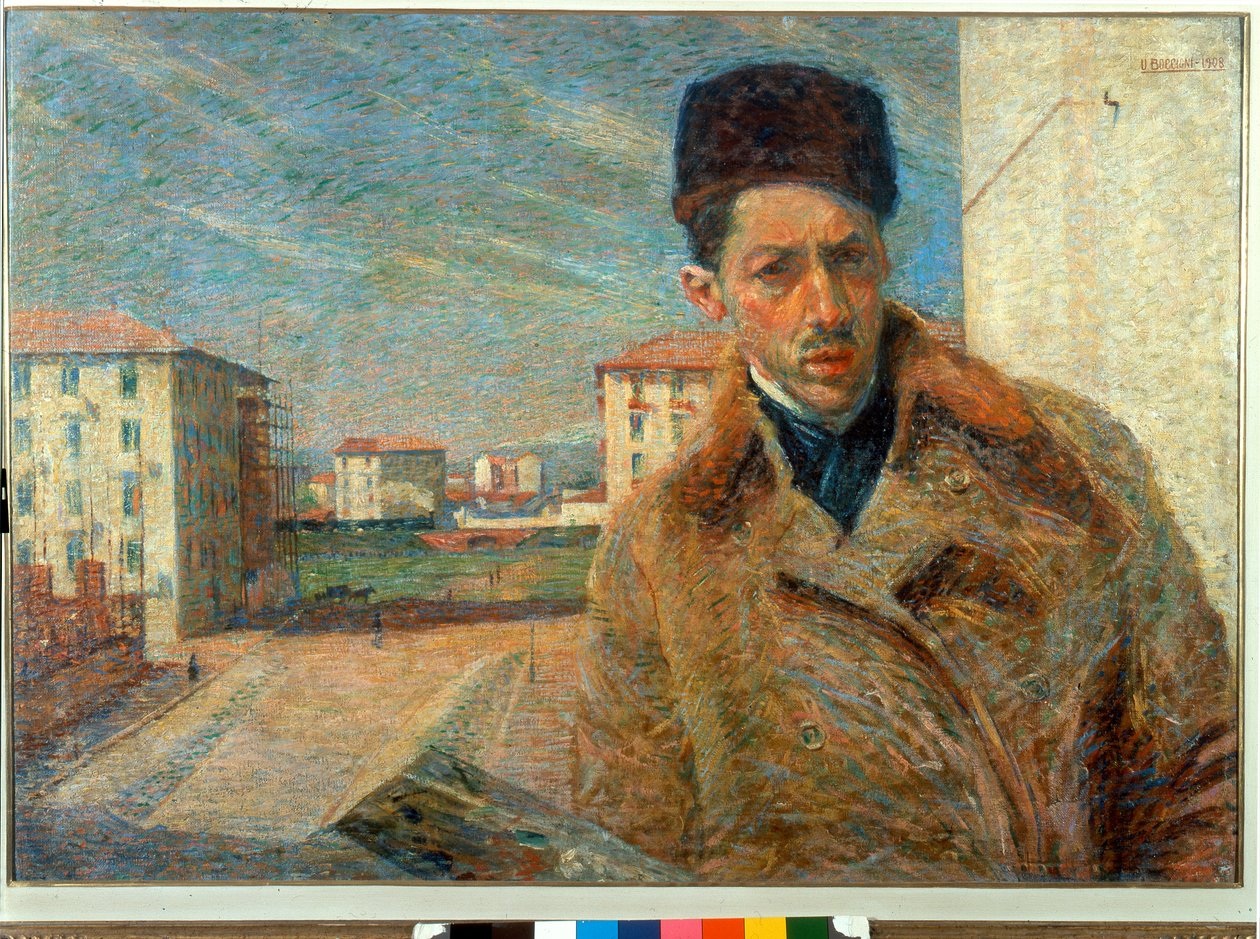 otoportre by Umberto Boccioni