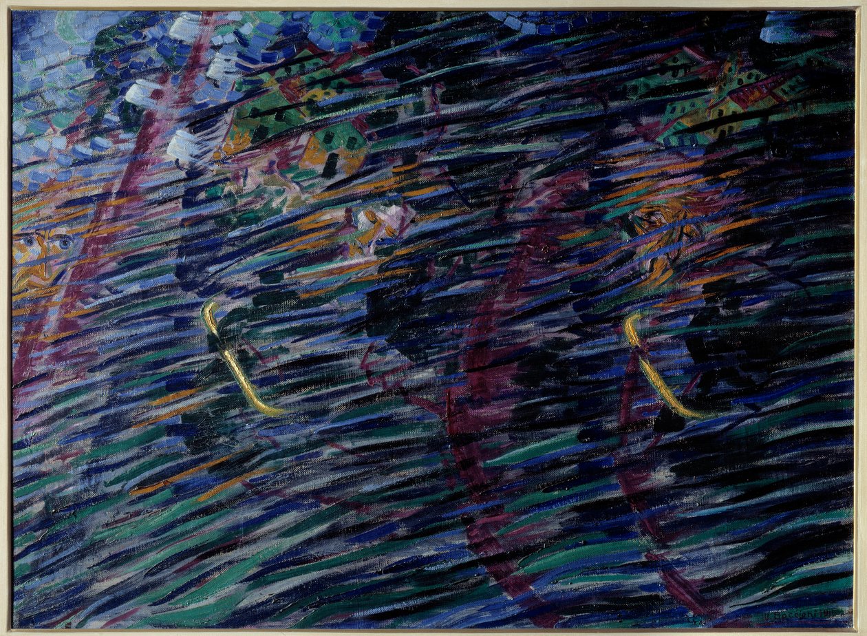 Ruh Hali: Resimden ayrılanlar Umberto Boccioni (1882-1916) 1911 Milano, Pinacotheque de Brera by Umberto Boccioni