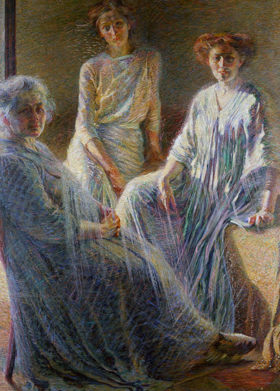 üç kadın by Umberto Boccioni