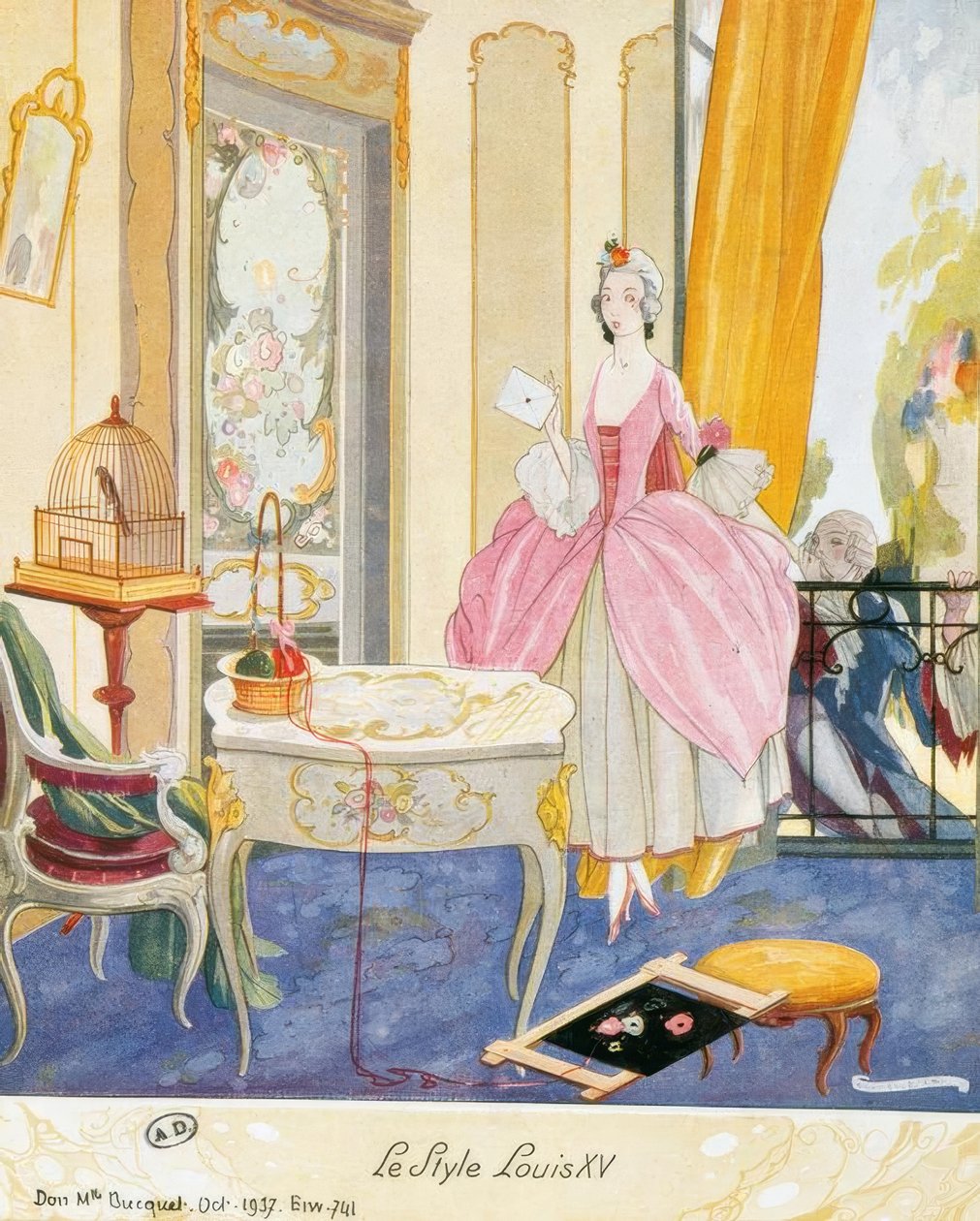 Louis XV tarzı by Umberto Brunelleschi