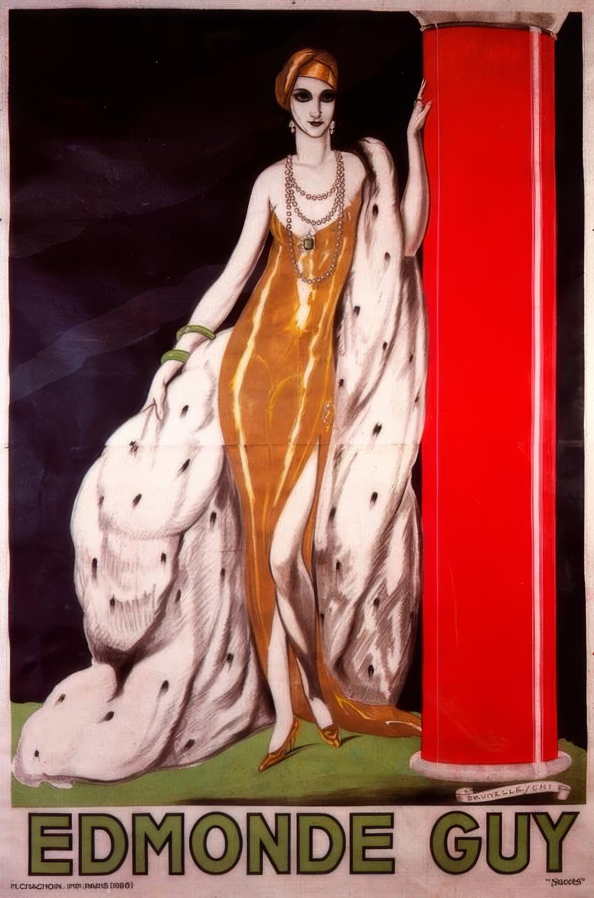 EDMONDE ADAM by Umberto Brunelleschi