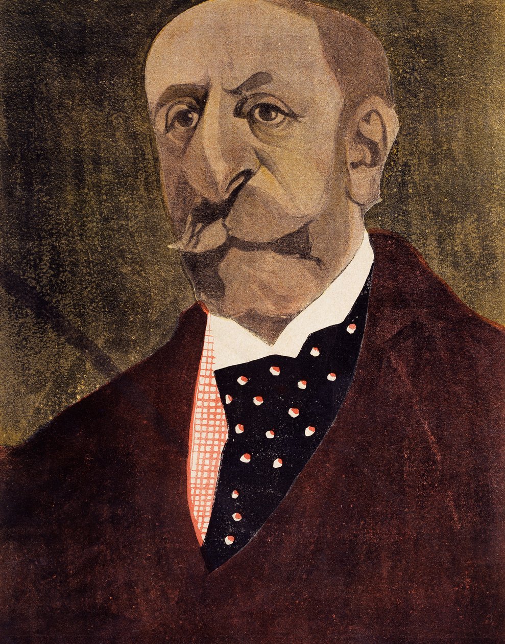 Charles Camille Saint-Saens, Fransız besteci, piyanist ve orgcu portresi by Umberto Brunelleschi